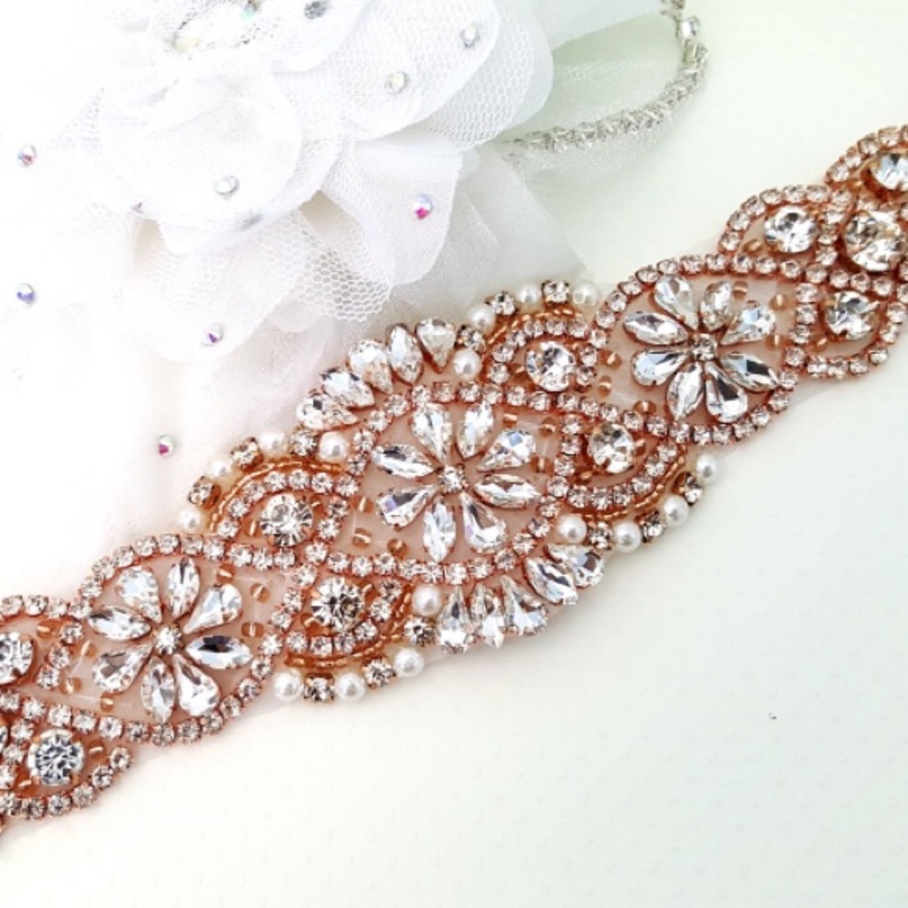 Rose Gold Wedding Belt ✨